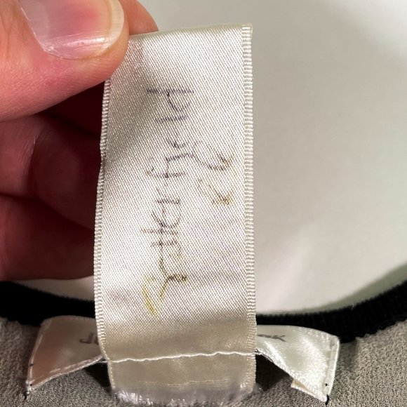 Jones New York Black Sparkles Petite Top Size P/S - Picture 5 of 8